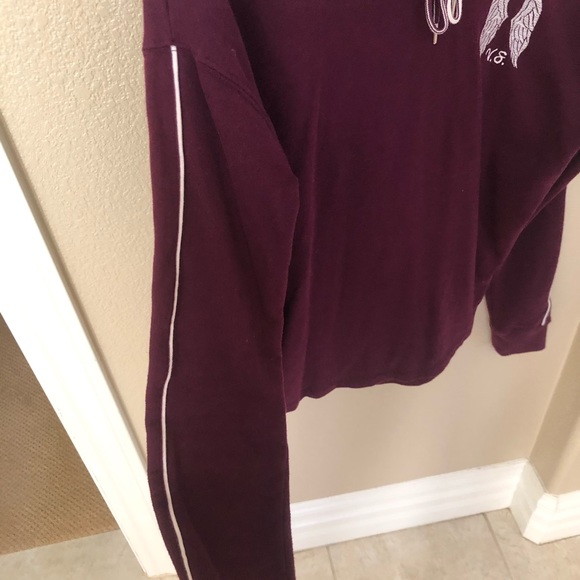 Victoria’s Secret Burgundy Angela Hoodie - Picture 2 of 4